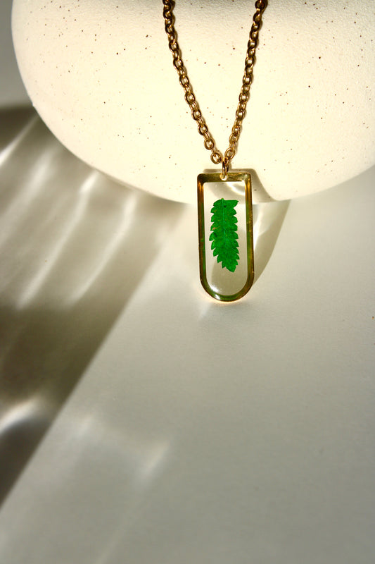 Fenn Bladgroen Ketting