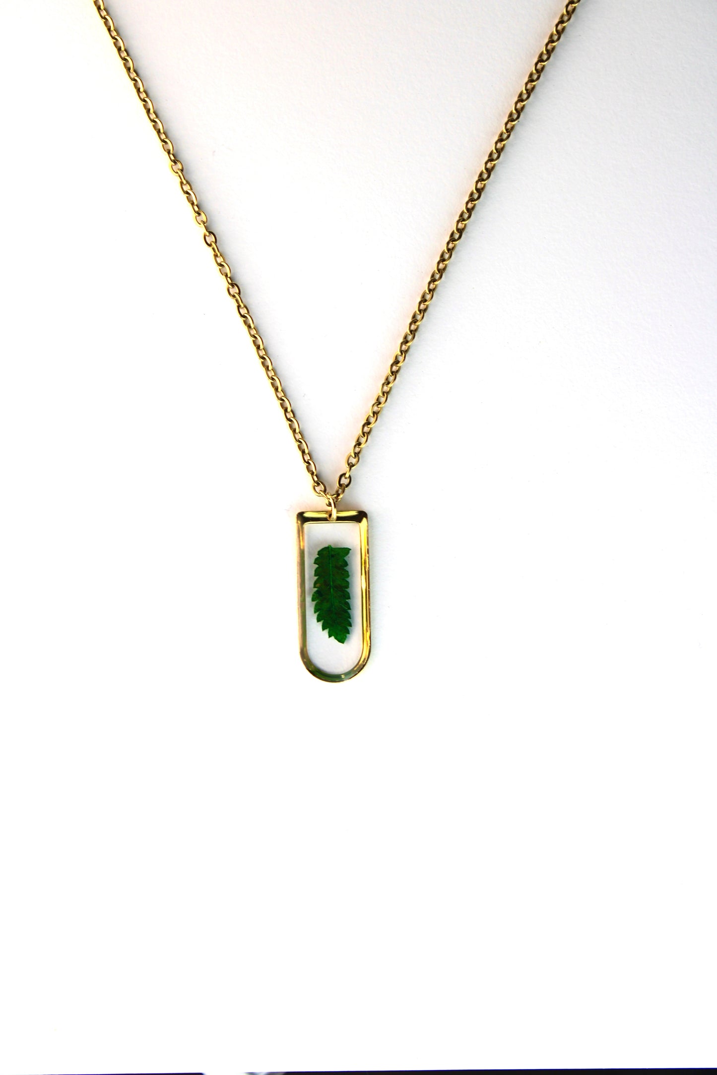 Fenn Bladgroen Ketting